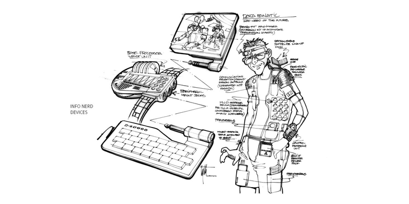 Illustration for article titled Brand New Concept Art of Back to the Future Part II's 2015 Technology